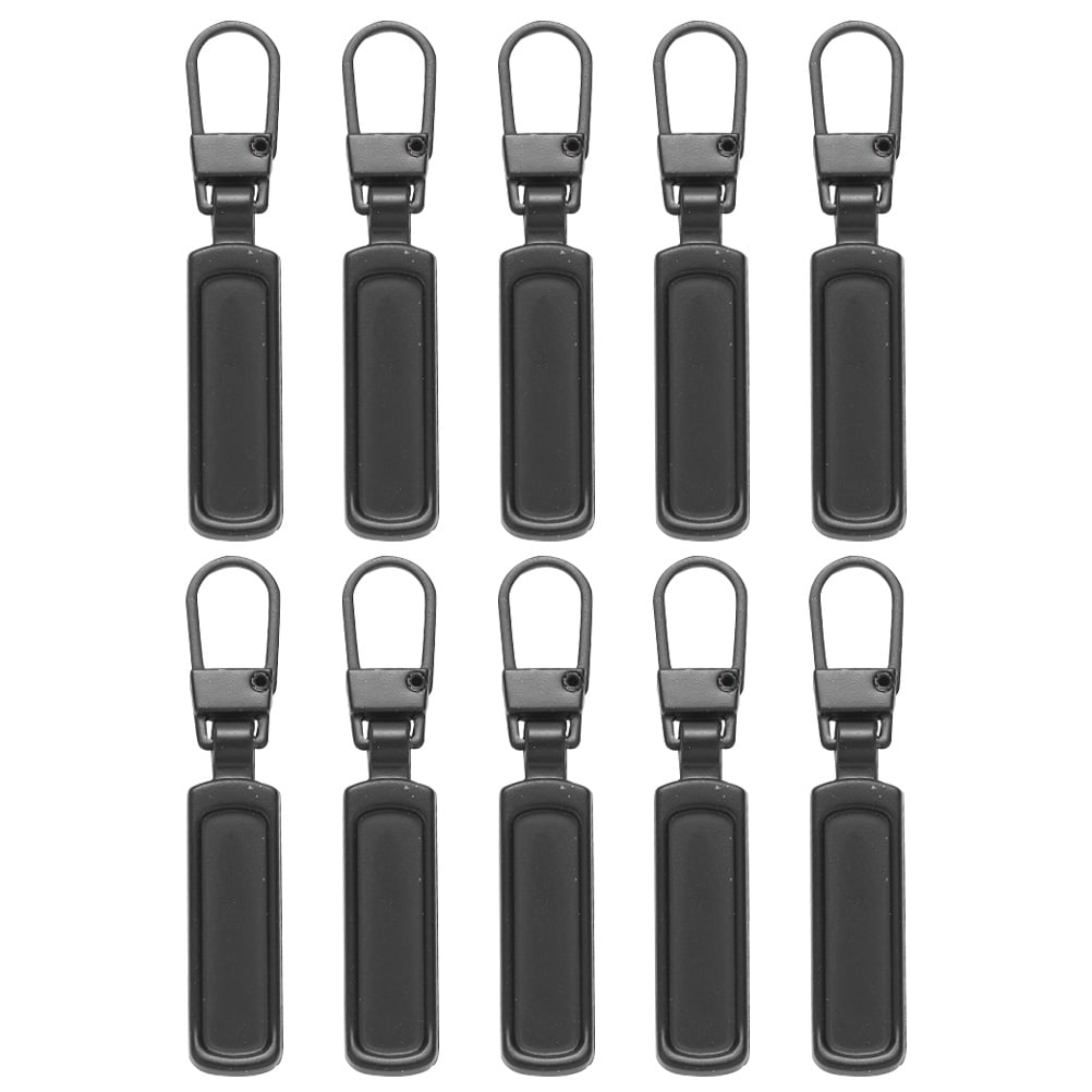 Etereauty Zipper Pull Replacement Pulls Tags Head Repair Metal