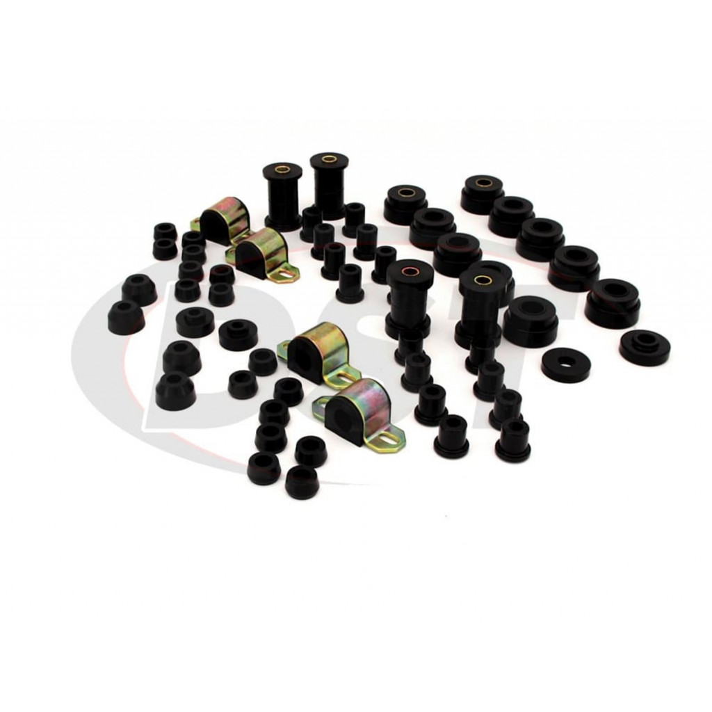 Prothane 1-2007-BL Black Total Kit with Transmission Mount for CJ5 and CJ7 Prothane 1-2007-BL Black Total Kit with Transmission Mount for CJ5 and CJ7