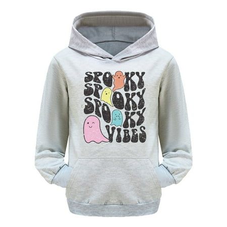 

Child Toddler Boys Girls Long Sleeve Letter Prints Warm Hoodie Pullover Tops Kids Sweat Girls Hoodie Sweatshirts with Pockets for Teen Girls Big Kids Hoodies Boys Comfy for Kids Girls Size 8 Hoodie en