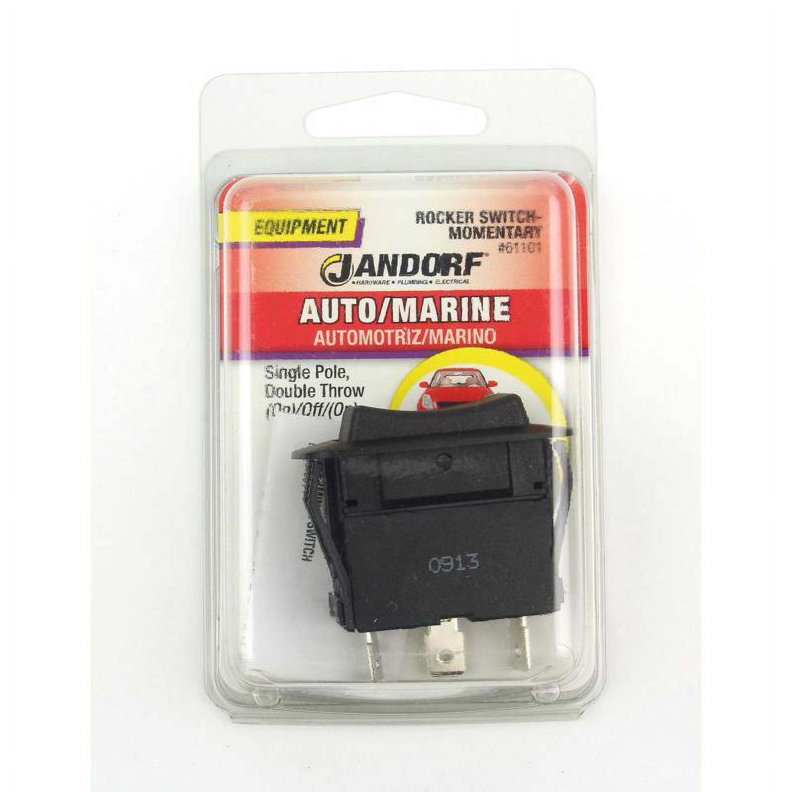 Jandorf Specialty Hardw Switch Rocker Mnt On Off On 61101