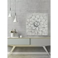 thumbnail image 4 of Marmont Hill White Chrysanthemum Canvas Wall Art, 4 of 7