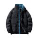 thumbnail image 1 of Puntoco Parkas Casuales De Manga Larga Con Cuello Vuelto Y Bolsillos Con Cremallera Y Bloques De Color Para Hombre, 1 of 7