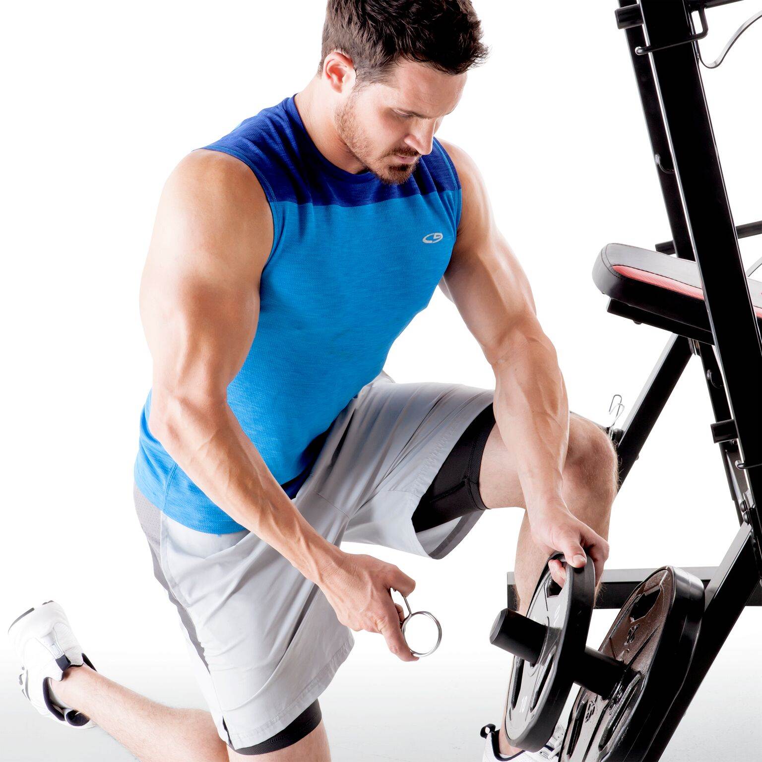 Marcy Home Gym Workout Fitness Exercise Deluxe Olympic Weight Lifting Bench