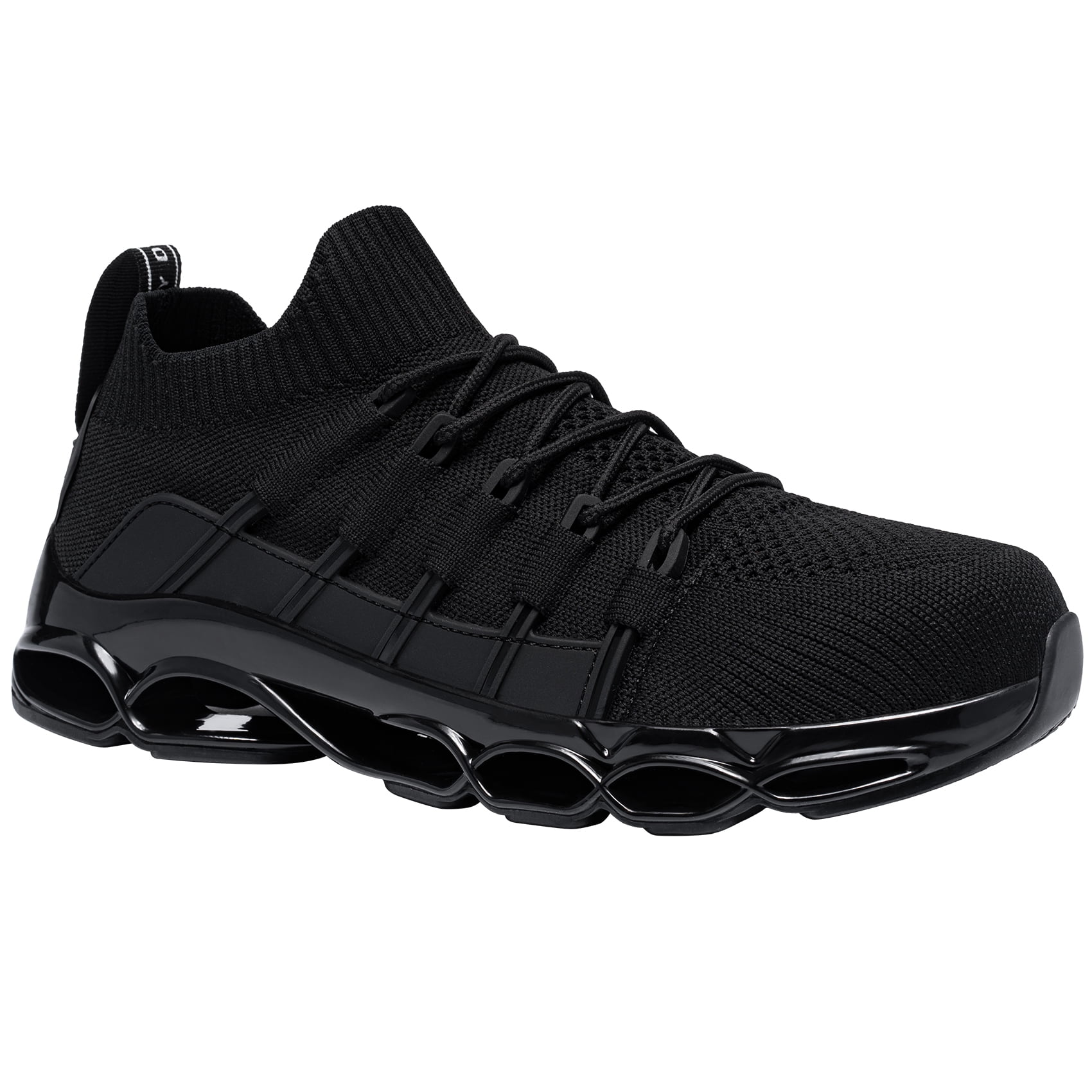 DYKHMILY Men s Steel Toe Work Shoes Lightweight Slip Resistant Safety Sneakers Walmart