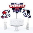 thumbnail image 3 of Big Dot of Happiness Own the Mat - Wrestling - Birthday Party or Wrestler Party Centerpiece Sticks - Table Toppers - Set of 15, 3 of 7
