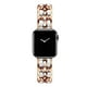 thumbnail image 1 of Pulsera de oro para mujer para Apple Watch Band 8 Ultra 49mm 7 SE 6 5 4 3 41mm 45mm 38/42mm 44 40mm Correa Lady Metal Leather Bracelet Tan Jianjun unisex, 1 of 2