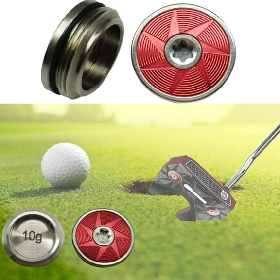 Odyssey Stroke Lab White O-Works Golf Club Putter Weights 1 Pair 5-35g Red New