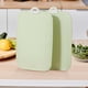 thumbnail image 5 of Xihbxyly Tabla de Cortar de Doble Cara, Herramienta de Cocina Versátil, Textura Suave para Complementar Alimentos, Fácil de Limpiar, Material No Tóxico, Uso Doméstico, Tamaño 37,7 X 23,5 Cm, 5 of 6