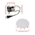 thumbnail image 3 of BQLZR Universal Bathroom Vent Fan Motor Replacement Part Electric Motor Kit SM550 120V, 3 of 5