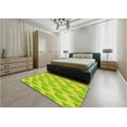 thumbnail image 5 of Ahgly Company Machine Washable Indoor Rectangle Transitional Pistachio Green Area Rugs, 7' x 9', 5 of 7
