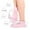 Pink, variant on Moisturizing Foot Exfoliating Silicone Socks for Women Soft Gel Pedicure Spa and Beach