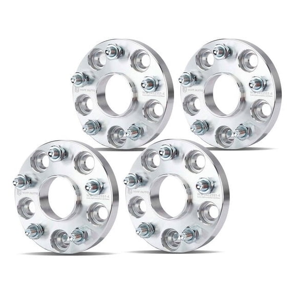 Wheel Spacer Kit 4 - Compatible with 1998 - 2020 Toyota Sienna 1999 2000 2001 2002 2003 2004 2005 2006 2007 2008 2009 2010 2011 2012 2013 2014 2015 2016 2017 2018 2019