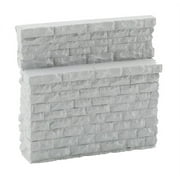 Walthers HO Scale Single-Track Railroad Bridge Stone Abutment-Low-Resin Casting