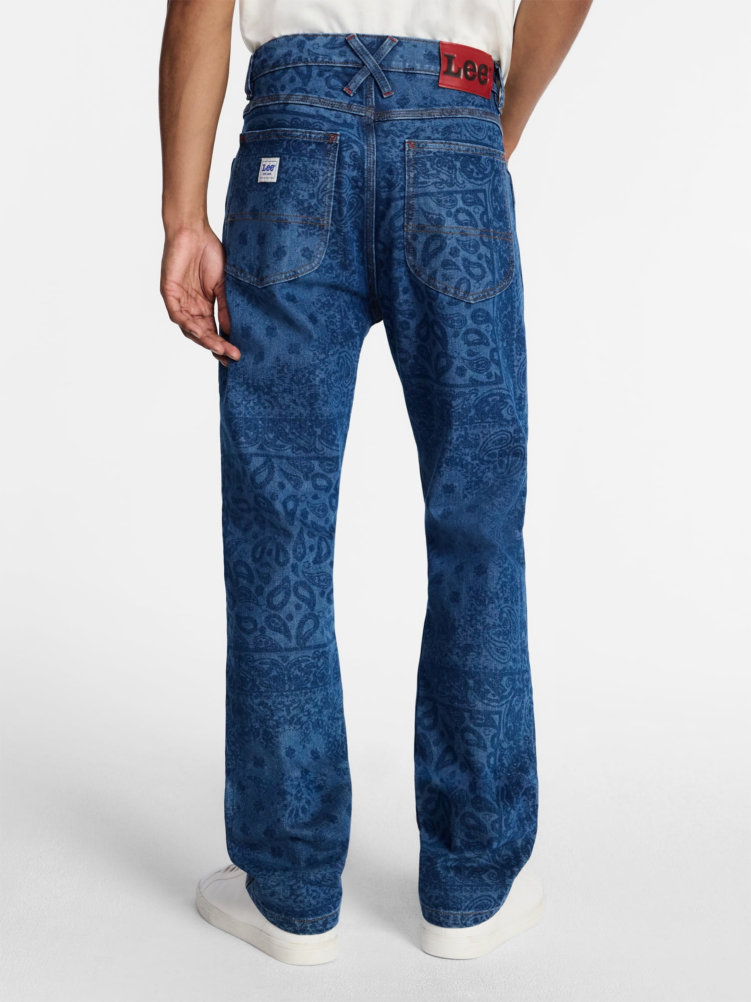 Kacey Lee Men's Relaxed Straight Jeans