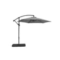 thumbnail image 3 of Standing Patio Umbrella Grey - Outdoor Garden Umbrella with Steel Stand & Cross Base, 3 of 3