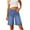 Dark Blue, variant on Ashirexll High Waisted Shorts Women, Shorts for Women, Women Solid Color Casual High Waist Pockets Short Pants Jeans