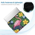 thumbnail image 2 of FORMRS 13"-13.3" Laptop Sleeve Protective Case Soft Carrying Quilted Computer Bag Cover, Pink Flamingo Pattern, 2 of 7