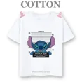 thumbnail image 3 of Camiseta de algodón para niños de Lilo Stitch Anime, camisetas para niños, camisetas para niños, camisetas casuales de manga corta con cuello redondo de moda de verano 2024, 3 of 5