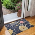 thumbnail image 2 of Pioneer Flower Floral Print Pattern Door Rugs,Washable Non Slip Door Mats Indoor,Decorative Door Mats,Entry Mat Indoor for Entrance,Bedroom,Kitchen,Bathroom,17"x30", 2 of 6