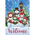 thumbnail image 3 of Briarwood Lane Caroling Snowmen Christmas Garden Flag, 3 of 4