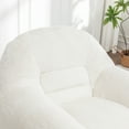 thumbnail image 5 of zyoiszvq 4ft Bean Bag Chair for Adults with Filling Memory Foam, Comfy Lazy Sofa Chair for Living Room, Bedroom, Apartment, 5 of 10