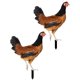 thumbnail image 1 of DEEPCRAFF 2Ud Ornamentación De Jardín Con Estacas De Gallina Acrílica Y Detalles Coloridos, 1 of 8
