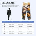 thumbnail image 5 of Daiia Elegant Cute Panda Sunflower Men's Sleep Pant with Pockets and Drawstring,Pajama Pants-Medium, 5 of 9