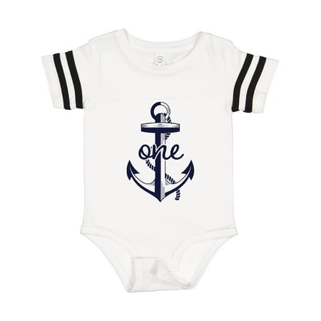 

Inktastic 1st Birthday Anchor Gift Baby Boy or Baby Girl Bodysuit