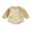 Khaki, variant on Bagilaanoe Newborn Baby Girl Boy Oversized Rompers Sweatshirt Long Sleeve Bodysuits Contrast Color Pullover 6M 12M 18M 24M Infant Casual Tee Tops