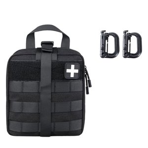 Xingzhi Easy To And Clean First Aid Kits Bag Outdoor Bag Foldable black 1Set