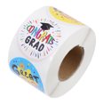 thumbnail image 4 of 1 Roll Graduation Season Gift Label Stickers Cake Cookie Bag Packing Stickers 500 Labels, 4 of 8