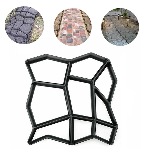 Walk Maker Concrete Pathmate Stone Mold DIY Path Maker Paving Moulds