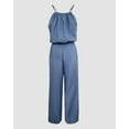 thumbnail image 6 of ZOELNIC Women's Sleeveless Jumpsuit - Spaghetti Strap Casual Romper with Drawstring, Summer Vacation & Resort Outfit, S, 6 of 9