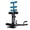 BlackBlue, variant on Nextay 300 lbs Deep Squat Machine, Adjustable Glute & Leg Trainer for Home Gym, Compact Exercise Equipment for Core Strength, Red & Black
