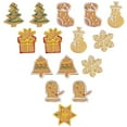 thumbnail image 3 of 20pcs Imitación de la galleta de la comida Mini Adornos de Navidad Decoraciones de la caja del teléfono, 3 of 7