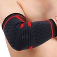 thumbnail image 1 of Codera deportiva para exteriores, protección para brazos, antideslizante, transpirable, de nailon tejido, cálida, para correr, fitness, baloncesto, levantamiento de pesas, cuatro estaciones, 1 of 4