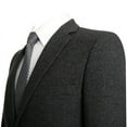 thumbnail image 3 of P&L Men's Blazer Premium Wool Blend Business Dress Suit Jacket, 3 of 7