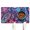 Chic Exo, variant on Psychedelic Mushroom Dog Feeding Mat - Trippy Absorbent Pet Food Pad - Non-Slip Waterproof Placemat - Neon Colors - Large Size for Messy Eaters