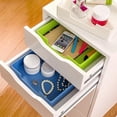thumbnail image 5 of Desk Letter Tray, 2 PCS A4 Size Plastic Stackable File Document Organizer, Office Desktop File Paper Holder, Anti-Skid Stacking Support for Office Supplies (2X White), 5 of 7
