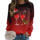 thumbnail image 2 of Gibobby Sudaderas Navideñas para Mujeres Sudadera de Navidad para mujer, divertido árbol de Navidad, camión, gráfico, cuello redondo, moda, ajuste holgado(Rojo,G), 2 of 5