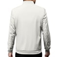 thumbnail image 3 of Jackets for Men, Men's Lightweight Bomber Jacket - Windproof Minimalist Design with Hidden & Side Pockets for Casual & Golf, 3 of 5