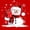 Christmas 02, variant on Manfei Xmas Modern Snowman Shower Curtain 72Wx72L,Snowy Gift Bathroom Curtain