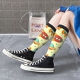 thumbnail image 6 of Balery Colorful Outer Space Printed Novelty Socks Men's Women's Crew Socks Sports Socks Knee High Socks Cotton Socks Quirky and Cool Socks, 6 of 9