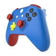 thumbnail image 6 of Case for Xbox One Slim Version Game Handle Controller Skin Bumper Shell for Xbox One S Gamepad Thumb Grips Protective Cover-Blue Red, 6 of 6