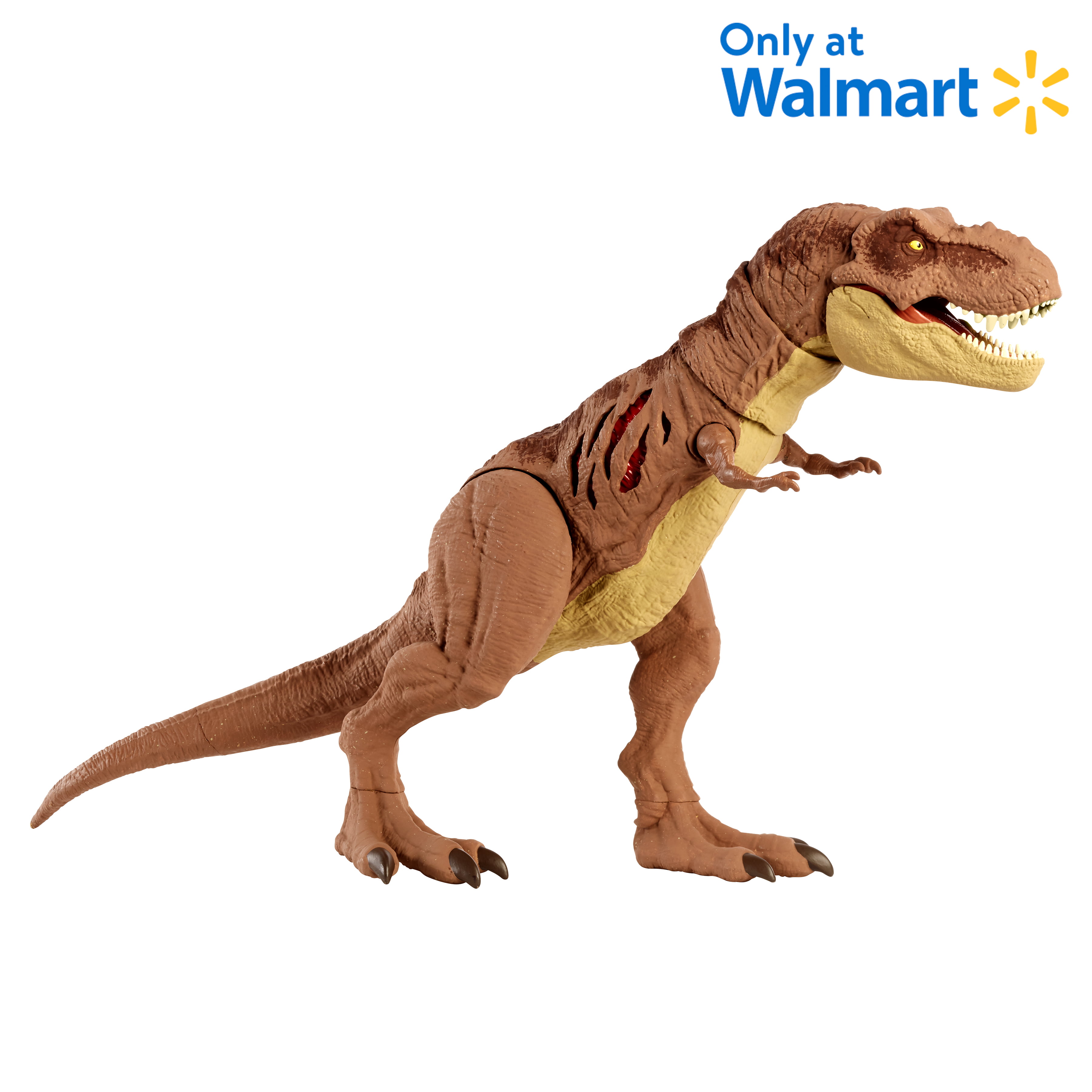 Chomping Dino Heads 2 Hasbro Jurassic World Toys 'Velociraptor' AND 'T-Rex' 