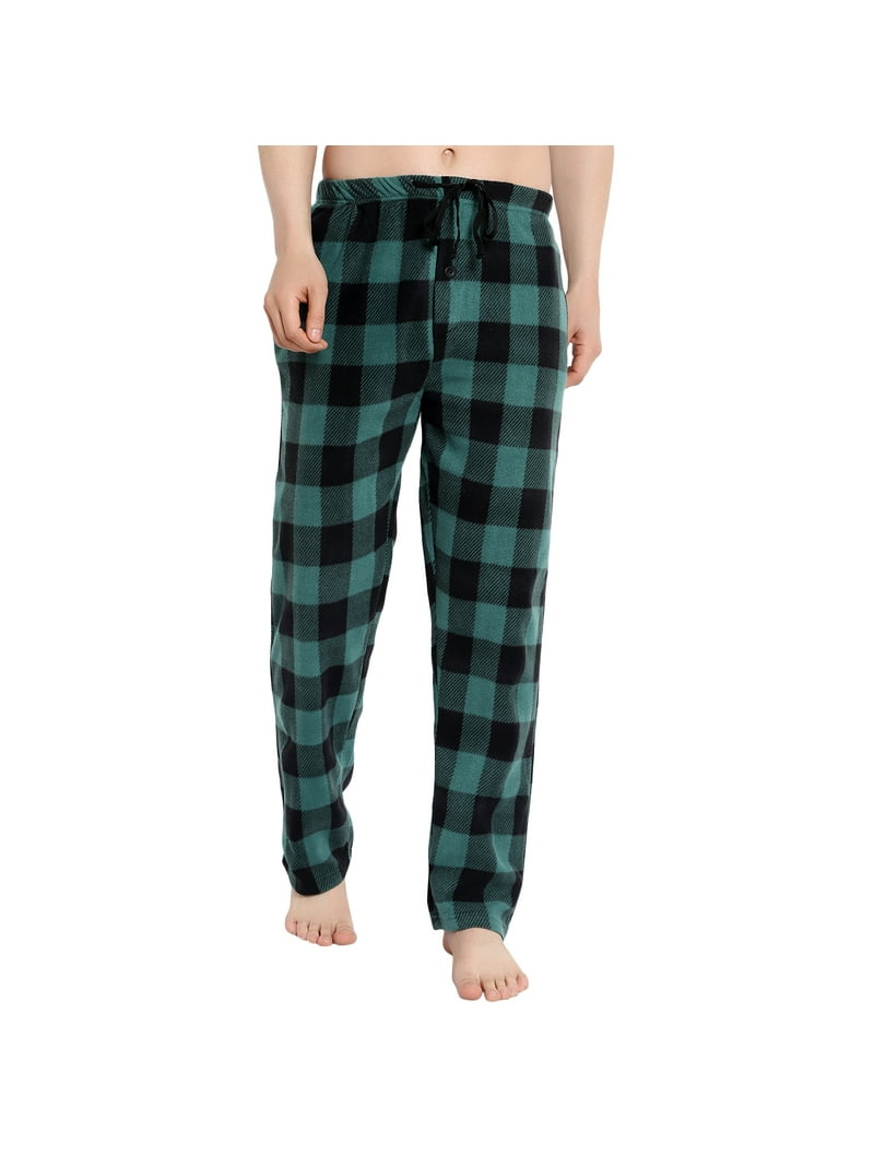 Green Buffalo Plaid Green And White Plaid Pajamas WonderShop