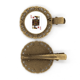 thumbnail image 1 of Patron de juego naipes fichas utensilios Broche broche broche broche broche broche, 1 of 3