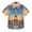 Tower and River, variant on Small Short Sleeve Button Down Shirts Watercolor Seattle Skyline Casual Shirt 3-10 Years