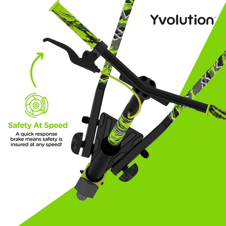 Yvolution Fliker Lift Kids Drift Scooter, 3 Wheels, Foldable