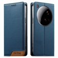 thumbnail image 1 of Funda Tipo Cartera de Cuero Sintético para XIAOMI 15 Ultra Bloqueo RFID, con Ranuras para Tarjetas y Bolsillo para Efectivo, Cierre Magnético Fuerte Azul, 1 of 6
